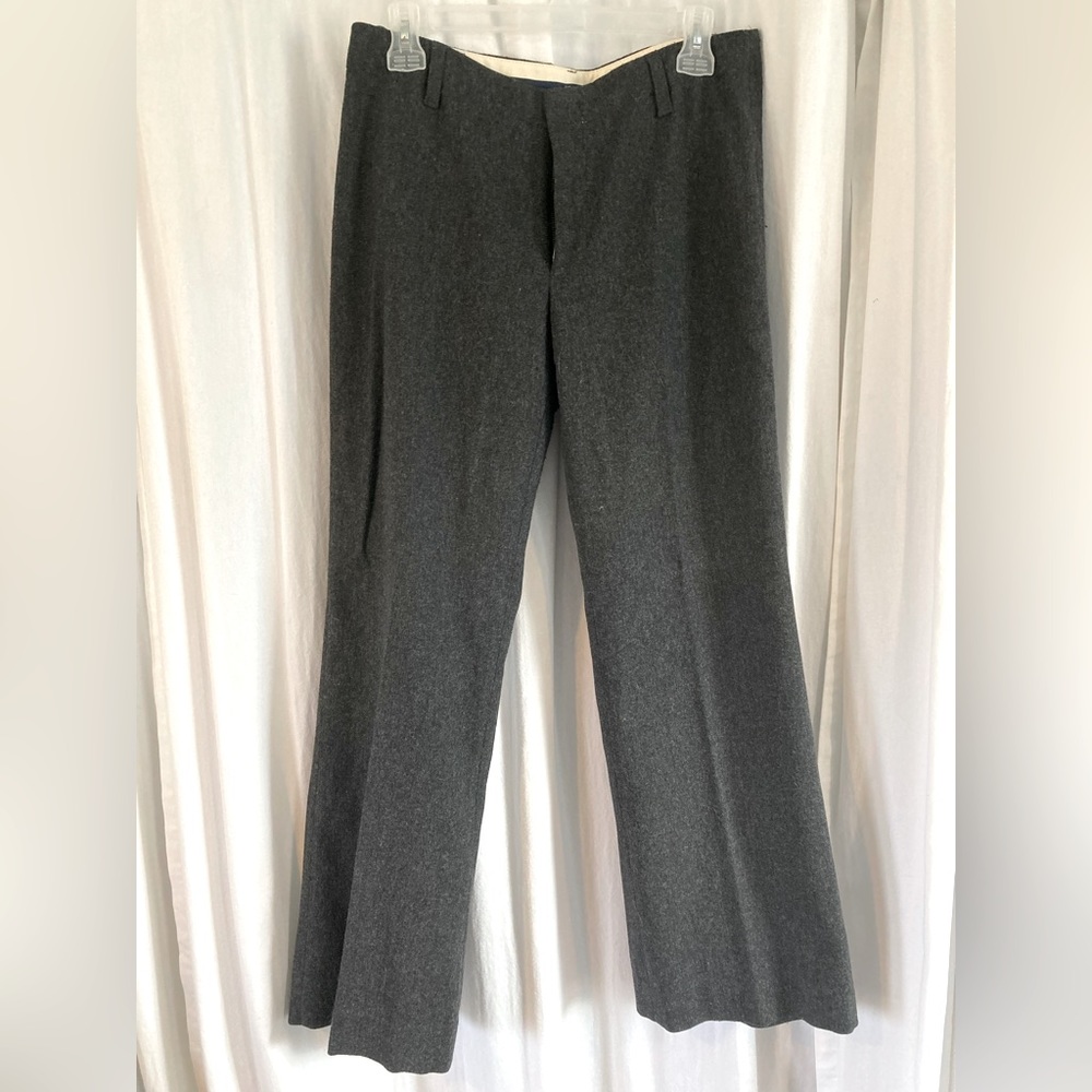 🌟 2/$22. Gray wool trousers, Size 8, Vintage Gap, Fully Lined